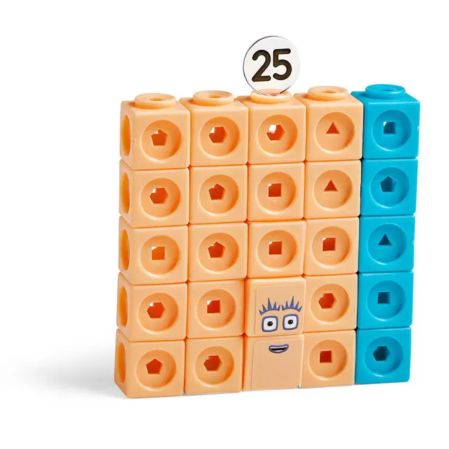 Mathlink®cubes numberblocks in romana set de activitati de la 21 - 30