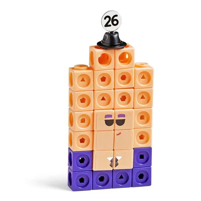 Mathlink®cubes numberblocks in romana set de activitati de la 21 - 30