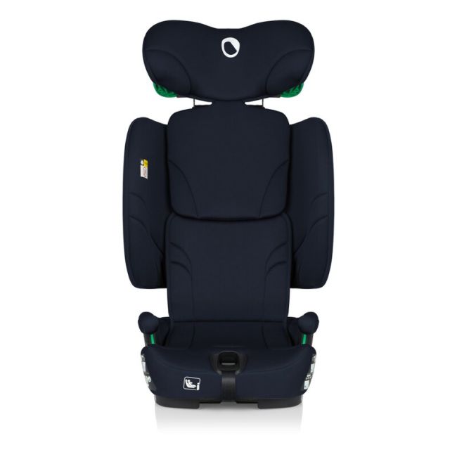 Scaun auto pliabil, Lionelo, Nelly, i-Size, 76- 150 cm, Tetiera reglabila in 15 pozitii, Spatar reglabil in 4 pozitii, Sisteme de fixare Isofix si Top Tether, Sezut lat si confortabil, Conform cu ECE R129, Albastru BYNLO-NELLY_I-SIZE_BLUE_NAVY