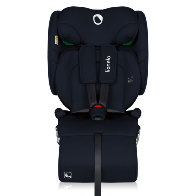 Scaun auto pliabil, Lionelo, Nelly, i-Size, 76- 150 cm, Tetiera reglabila in 15 pozitii, Spatar reglabil in 4 pozitii, Sisteme de fixare Isofix si Top Tether, Sezut lat si confortabil, Conform cu ECE R129, Albastru BYNLO-NELLY_I-SIZE_BLUE_NAVY