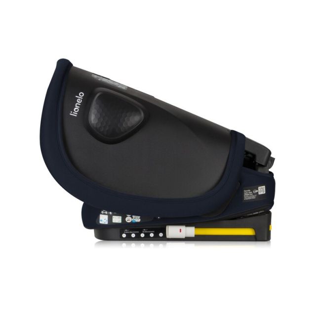 Scaun auto pliabil, Lionelo, Nelly, i-Size, 76- 150 cm, Tetiera reglabila in 15 pozitii, Spatar reglabil in 4 pozitii, Sisteme de fixare Isofix si Top Tether, Sezut lat si confortabil, Conform cu ECE R129, Albastru BYNLO-NELLY_I-SIZE_BLUE_NAVY