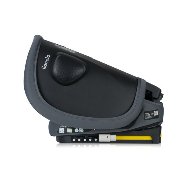 Scaun auto pliabil, Lionelo, Nelly, i-Size, 76- 150 cm, Tetiera reglabila in 15 pozitii, Spatar reglabil in 4 pozitii, Sisteme de fixare Isofix si Top Tether, Sezut lat si confortabil, Conform cu ECE R129, Gri BYNLO-NELLY_I-SIZE_GREY_GRAPHITE
