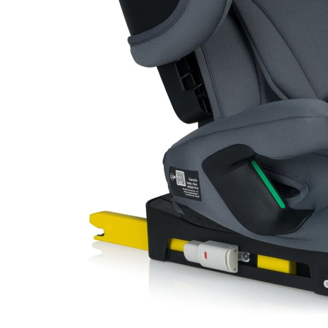 Scaun auto pliabil, Lionelo, Nelly, i-Size, 76- 150 cm, Tetiera reglabila in 15 pozitii, Spatar reglabil in 4 pozitii, Sisteme de fixare Isofix si Top Tether, Sezut lat si confortabil, Conform cu ECE R129, Gri BYNLO-NELLY_I-SIZE_GREY_GRAPHITE