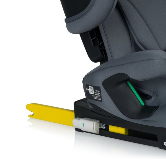 Scaun auto pliabil, Lionelo, Nelly, i-Size, 76- 150 cm, Tetiera reglabila in 15 pozitii, Spatar reglabil in 4 pozitii, Sisteme de fixare Isofix si Top Tether, Sezut lat si confortabil, Conform cu ECE R129, Gri BYNLO-NELLY_I-SIZE_GREY_GRAPHITE