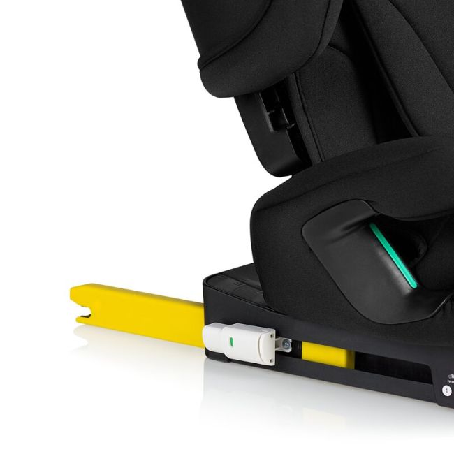 Scaun auto pliabil, Lionelo, Nelly, i-Size, 76- 150 cm, Tetiera reglabila in 15 pozitii, Spatar reglabil in 4 pozitii, Sisteme de fixare Isofix si Top Tether, Sezut lat si confortabil, Conform cu ECE R129, Negru BYNLO-NELLY_I-SIZE_BLACK_CARBON