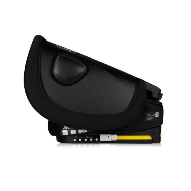 Scaun auto pliabil, Lionelo, Nelly, i-Size, 76- 150 cm, Tetiera reglabila in 15 pozitii, Spatar reglabil in 4 pozitii, Sisteme de fixare Isofix si Top Tether, Sezut lat si confortabil, Conform cu ECE R129, Negru BYNLO-NELLY_I-SIZE_BLACK_CARBON