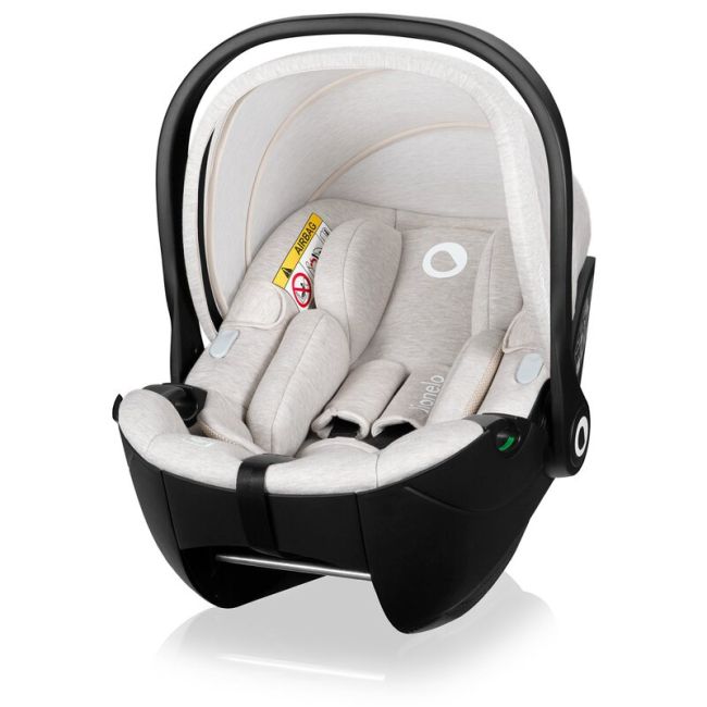 Scoica auto, Lionelo, Moxie, i-Size, 40-87 cm, Tetiera reglabila, intarita cu spuma de memorie, Carcasa ventilata, Din bambus, Protectie avansata, Conform cu R129, Bej BYNLO-MOXIE_I-SIZE_BEIGE_SAND