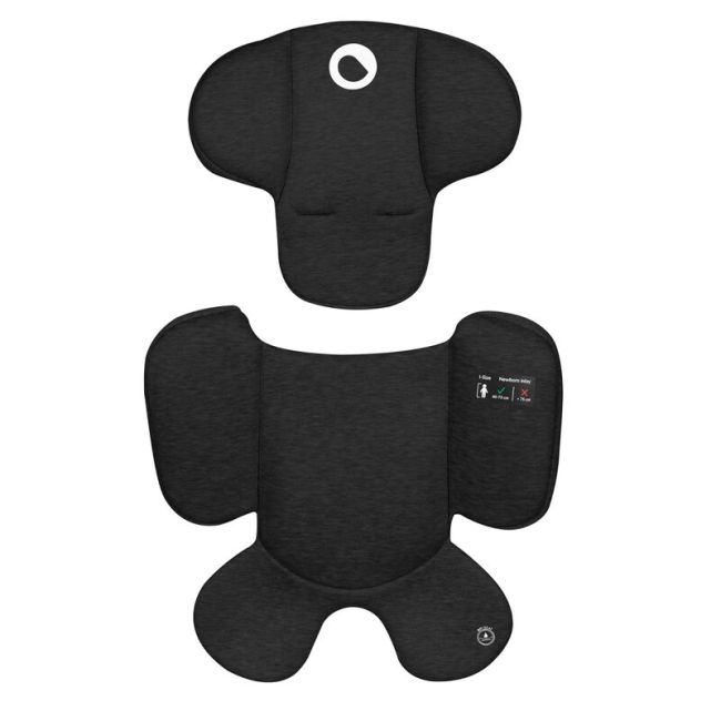 Scoica auto, Lionelo, Moxie, i-Size, 40-87 cm, Tetiera reglabila, intarita cu spuma de memorie, Carcasa ventilata, Din bambus, Protectie avansata, Conform cu R129, Negru BYNLO-MOXIE_I-SIZE_BLACK_CARBON