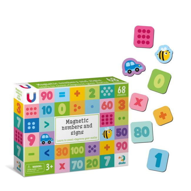 Set magnetic - numere si simboluri matematice