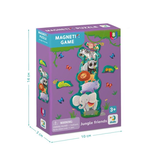 Set magnetic - prietenii din jungla