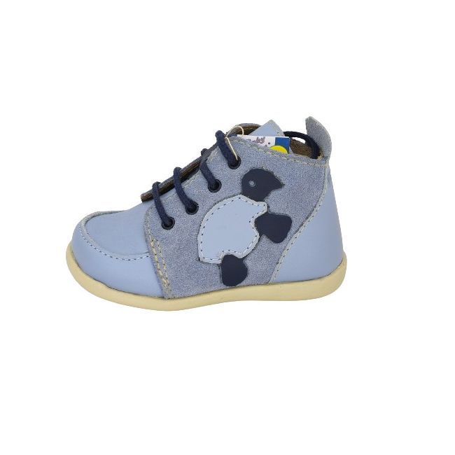 Ghetute Flipper (Marime: 19, Culoare nappa: bleumarin, Decor: Testoasa)