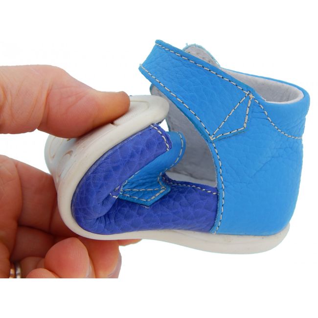 Sandale copii Thassos-blu (Marime: 18, Culoare nappa: blu)