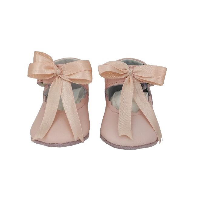 Balerini botez Lore by Baby fox (Marime: 17, Culoare nappa: Crem, Decor: Funda)