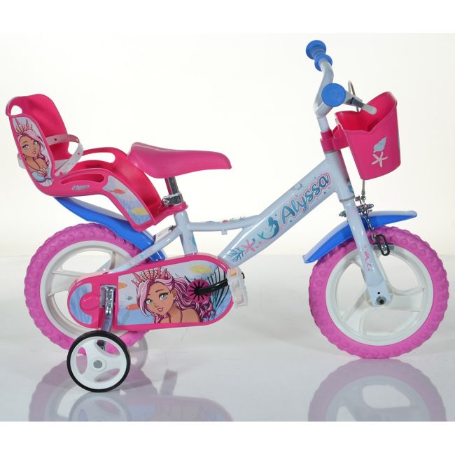 Bicicleta pentru copii Alyssa DB-124RL-ALS Dino Bikes, 12 inch SUPDB-124RL-ALS