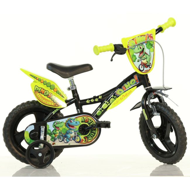 Bicicleta pentru copii Dinosaur Adventure DB-612L-DSA Dino Bikes, 12 inch SUPDB-612L-DSA
