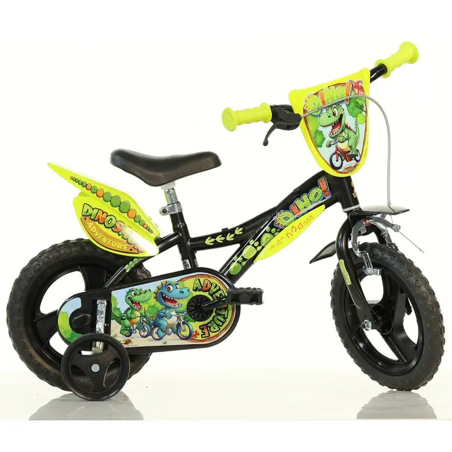 Bicicleta pentru copii Dinosaur Adventure DB-612L-DSA Dino Bikes, 12 inch SUPDB-612L-DSA