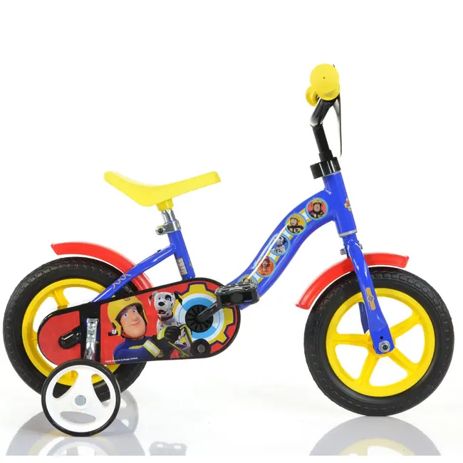 Bicicleta pentru copii Fireman Sam DB-108L-SIP Dino Bikes, 10 inch SUPDB-108L-SIP