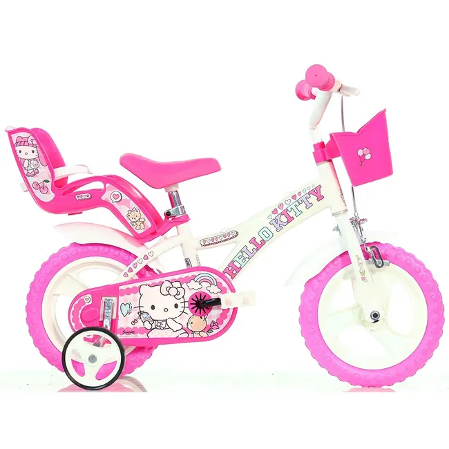 Bicicleta pentru copii Hello Kitty DB-612GL-HK Dino Bikes, 12 inch SUPDB-612GL-HK