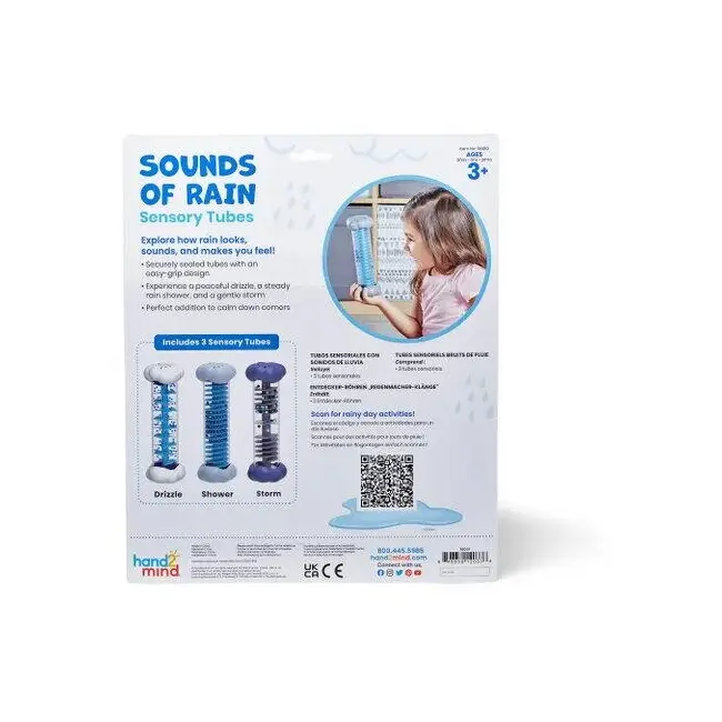 Eprubete senzoriale - sunete de ploaie