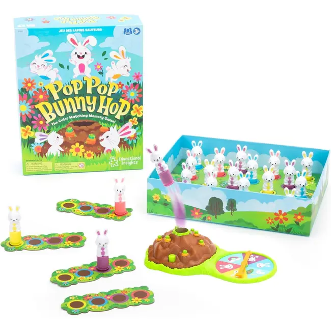 Joc de memorie - pop pop bunny hop