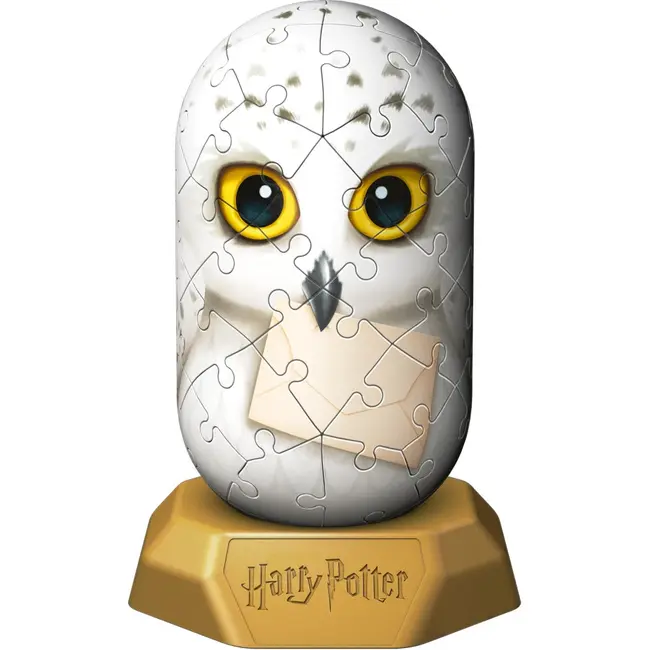 Ravensburger - Puzzle 3D Hylkies Harry Potter mini figurina de colectie Hedwig 54 piese ARTRVS3D08003