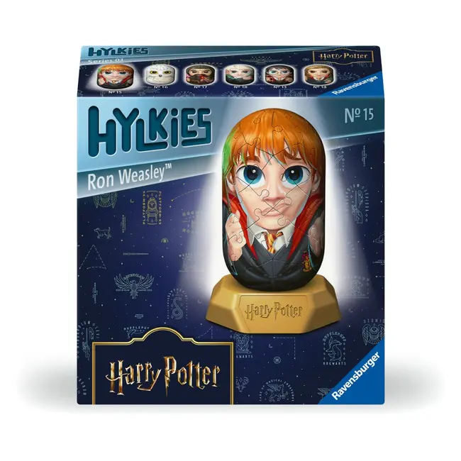 Ravensburger - Puzzle 3D Hylkies Harry Potter mini figurina de colectie Ron Weasly 54 piese ARTRVS3D08002