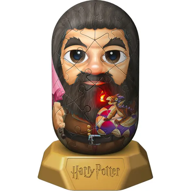 Ravensburger - Puzzle 3D Hylkies Harry Potter mini figurina de colectie Rubeus Hagrid 54 piese ARTRVS3D08004