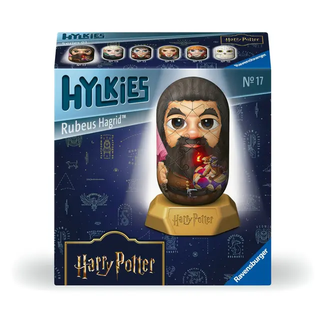 Ravensburger - Puzzle 3D Hylkies Harry Potter mini figurina de colectie Rubeus Hagrid 54 piese ARTRVS3D08004