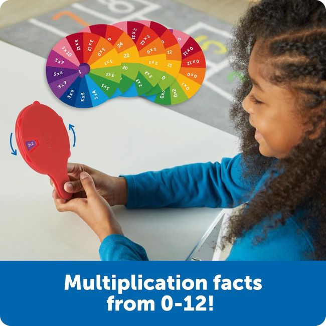 Set activitati educative - rotita cu tabla inmultirii