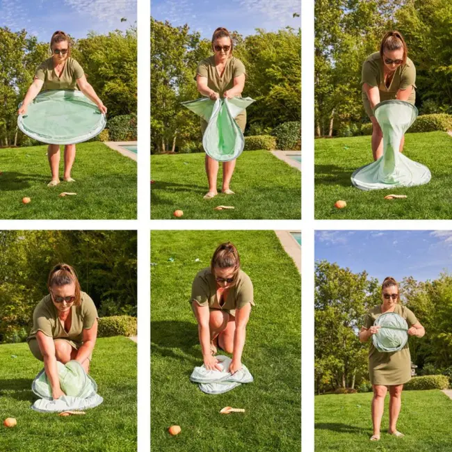 Babymoov - cort anti uv moov & protect green lagoon bbba038219