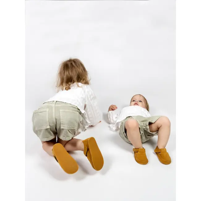 Pantofi barefoot erda camel