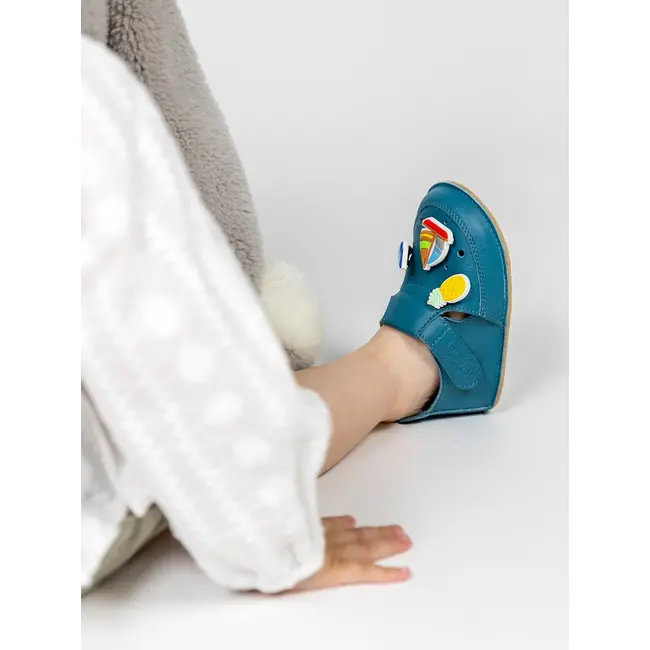 Pantofi barefoot erda teal play