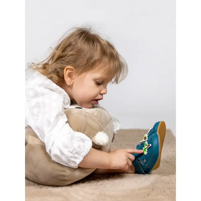 Pantofi barefoot erda teal play