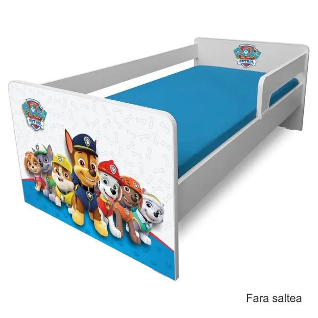 Pat Copii Paw Patrol Blue P1l 2-12 Ani Cu Paravane Detasabile - Pc-p-paw-blu-p1l-80