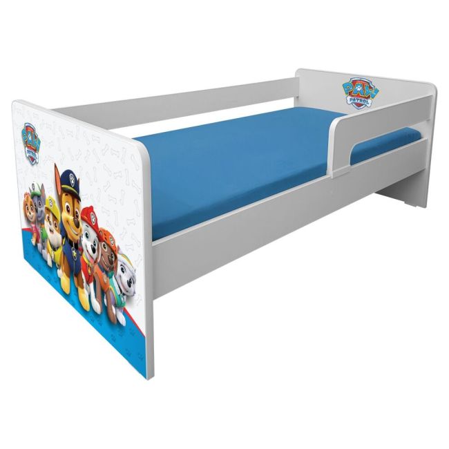Pat Copii Paw Patrol Blue P1l 2-8 Ani Cu Paravane Detasabile/interschimbabile + Saltea Lux - Pc-p-lux-paw-bl-p1l-70