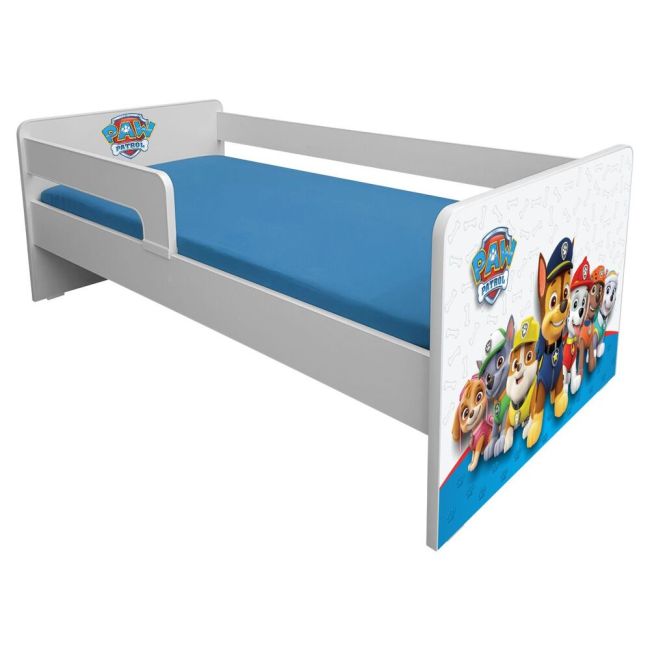 Pat Copii Paw Patrol Blue P1l 2-8 Ani Cu Paravane Detasabile/interschimbabile + Saltea Lux - Pc-p-lux-paw-bl-p1l-70