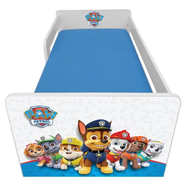 Pat Copii Paw Patrol Blue P1l 2-8 Ani Cu Paravane Detasabile/interschimbabile + Saltea Lux - Pc-p-lux-paw-bl-p1l-70