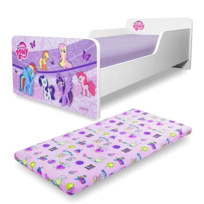 Pat Copii Start Pony 2-8 Ani Cu Saltea Inclusa - Pc-p-mok-pon-70