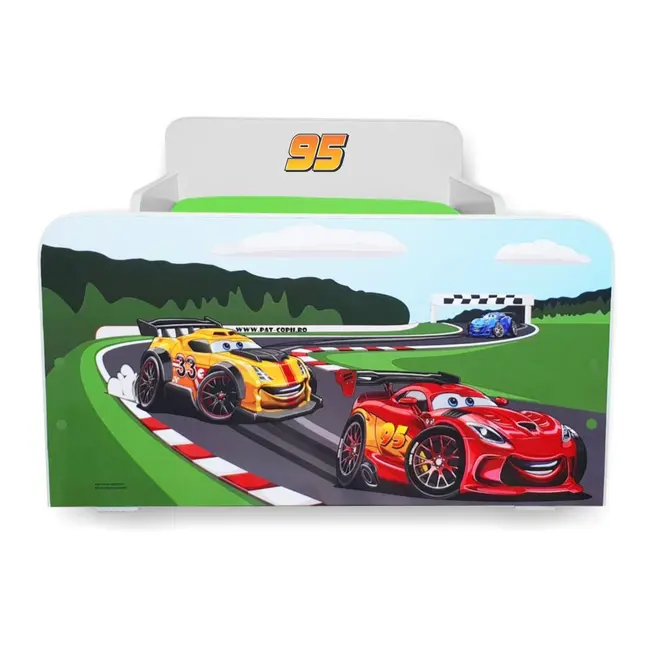 Pat Start Racing Fulger 95 baiet 2-8 ani, cu saltea 140 x 70 cu lana  PC-P-MOK-RAC-70