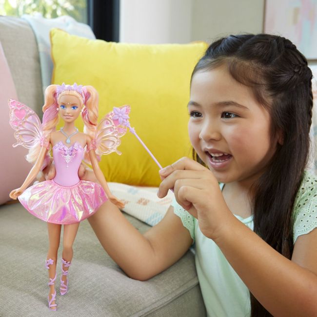 BARBIE PAPUSA BARBIE ZANA MAGICA IN CULORI SCHIMBATOARE VIVMTJCP76