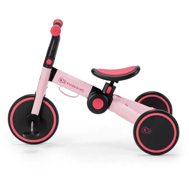 BICICLETA DE ECHILIBRU / TRICICLETA KINDERKRAFT 4TRIKE, CANDY PINK VIVKR4TRI00PNK000