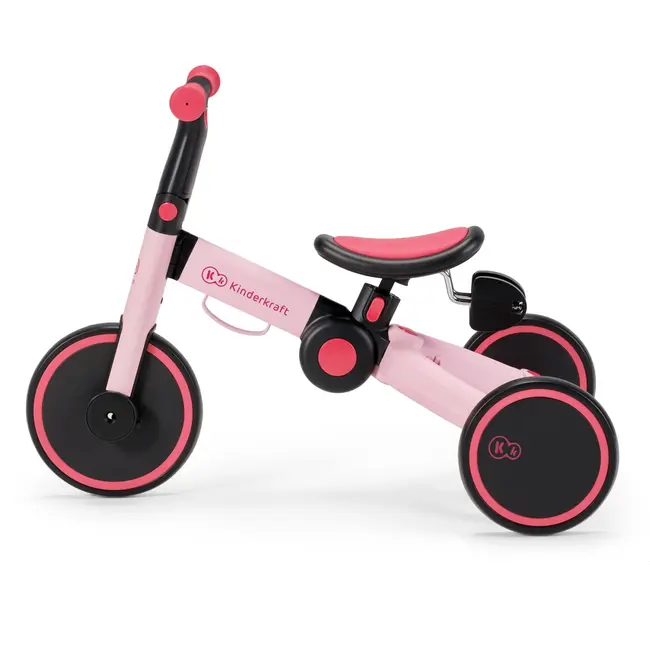 BICICLETA DE ECHILIBRU / TRICICLETA KINDERKRAFT 4TRIKE, CANDY PINK VIVKR4TRI00PNK000