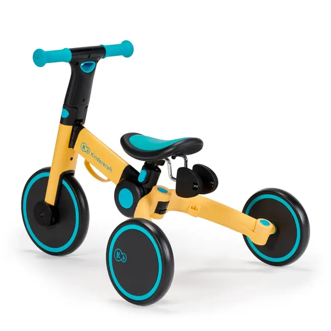 BICICLETA DE ECHILIBRU / TRICICLETA KINDERKRAFT 4TRIKE, PRIMROSE YELLOW VIVKR4TRI00YEL0000