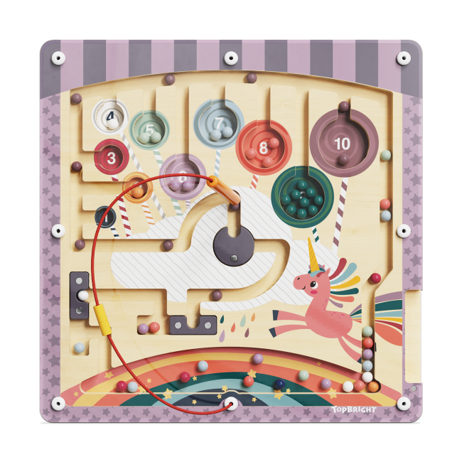 Puzzle labirint - cursa unicornului fantastic