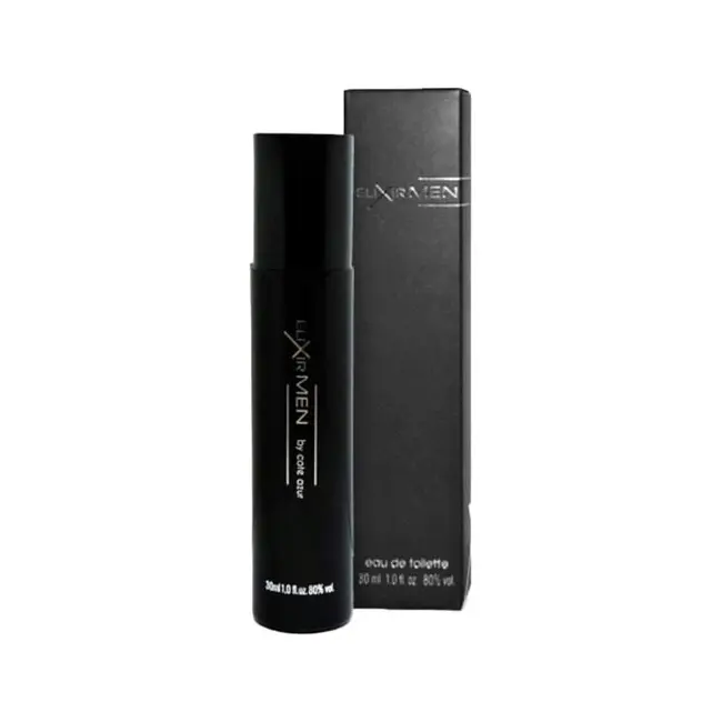 Apa de toaleta Cote d'Azur, Elixir, Black, Barbati, 30ml