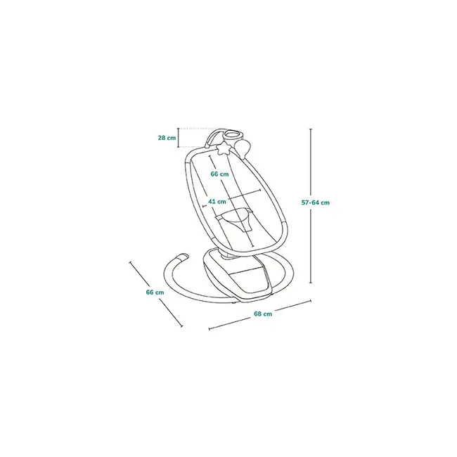 Balansoar si sezlong, Lionelo, Olivia, 2 in 1, Electric, Cu leganare 3D, 5 moduri de balansare in mai multe directii, Cu 13 melodii, Scaun pivotant la 180 grade, Reglabil, Cu arcada jucarii, Bej BYNLO-OLIVIA_BEIGE_NATURAL