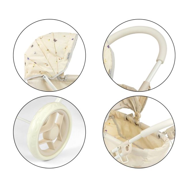 Carucior pentru papusi Dori Nature EKDmm0115