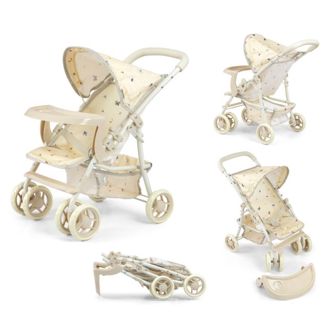 Carucior pentru papusi Kate Nature EKDmm0122