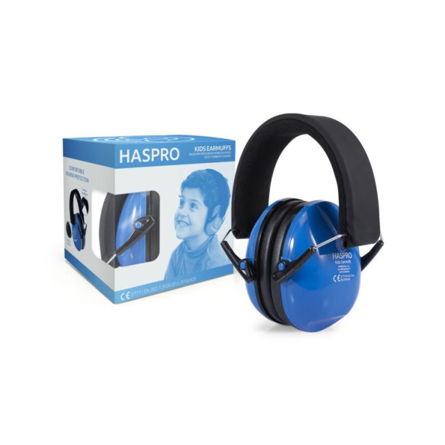 Casti Antifonice Copii si Adolescenti, Haspro, Blue EKDKE01B