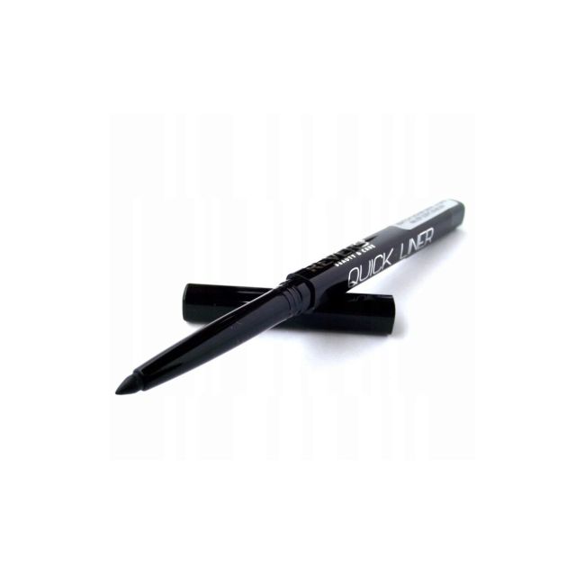 Creion automat Quick Liner, Revers, negru